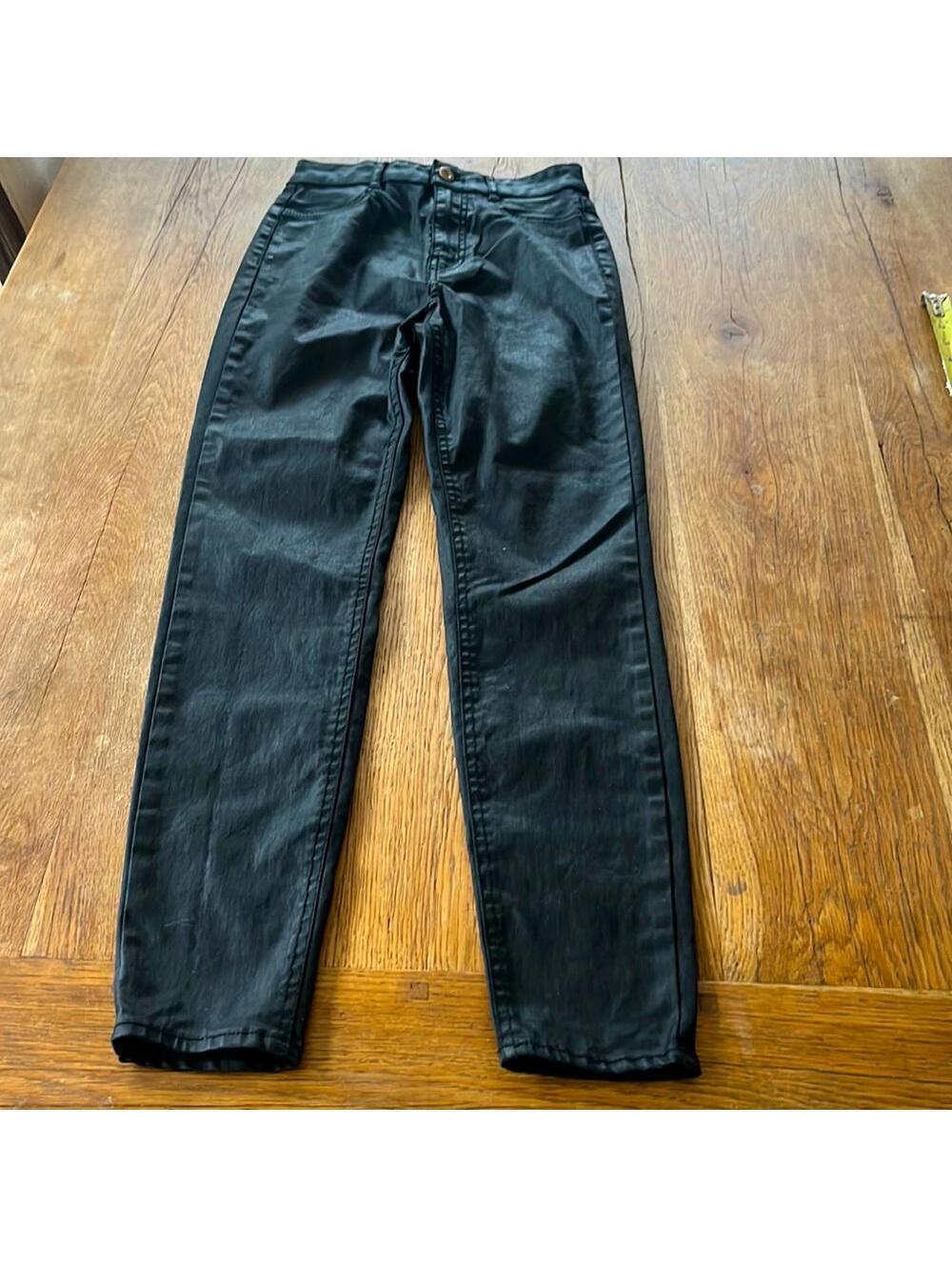Zara Zipped Skinny Leg Pants 6